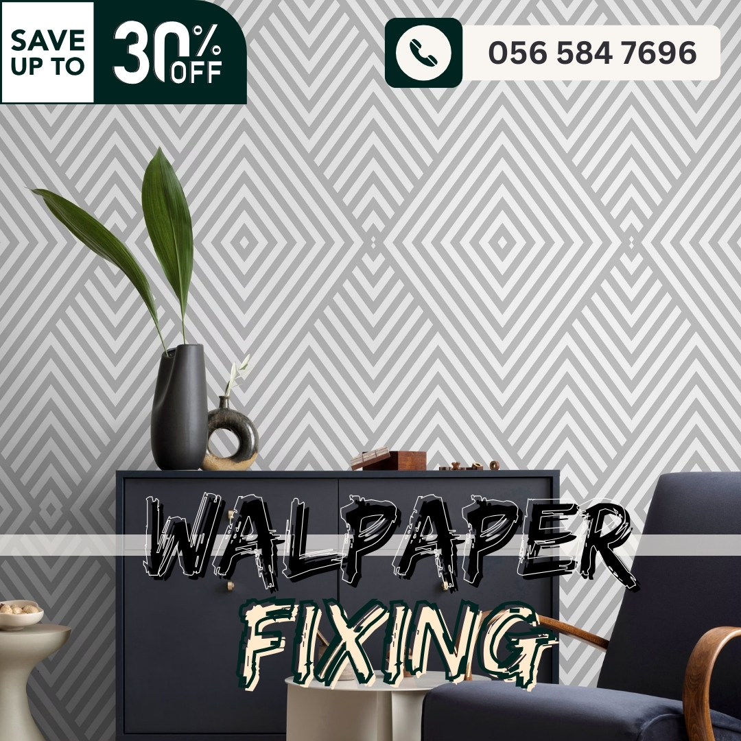 Best Wallpaper Fixing Services,Abu Dehbi & UAE | Call Now.